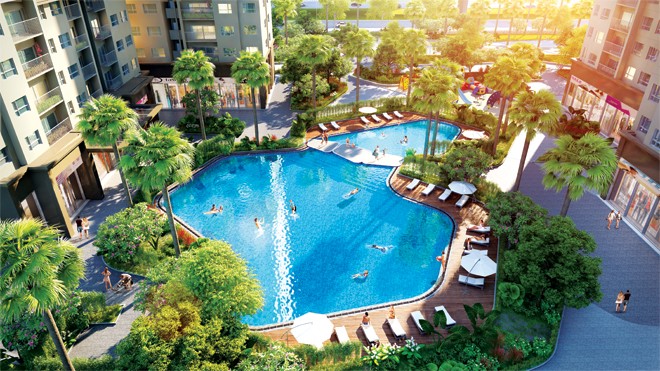 Siêu dự án D’.Capitale và cái bắt tay của 3 “ông lớn” Tổ hợp căn hộ, văn phòng và trung tâm thương mại cao cấp D’.Capitale tọa lạc tại khu đất “vành khăn” với tổng diện tích lên tới 50.300m2, tiếp giáp 3 mặt phố lớn: Trần Duy Hưng, Khuất Duy Tiến và Hoàng Minh Giám.