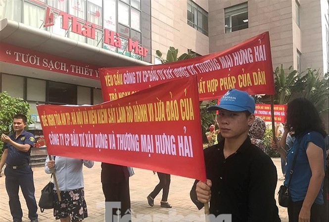 Rầm rộ rao bán “dự án ma” Người dân căng băng rôn đòi hơn 200 tỷ bị chiếm đoạt vì dự án “ma”