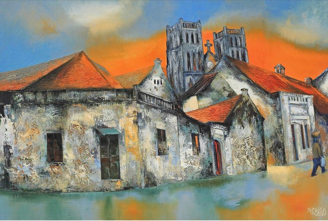 Họa sĩ Đào Hải Phong: Chết vừa hết tiền là thanh thản nhất Tranh của Đào Hải Phong