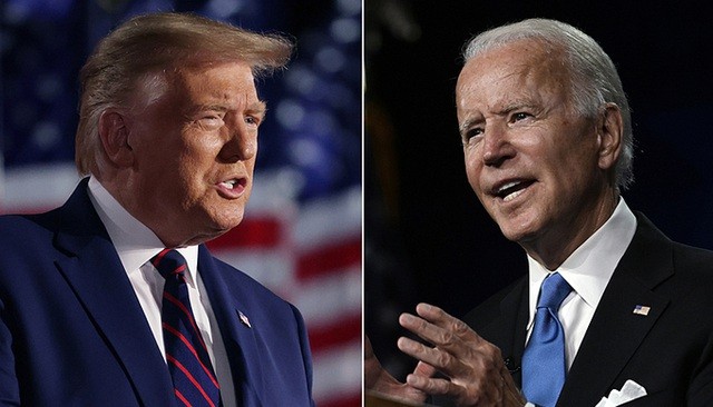 Chính sách của Mỹ hậu bầu cử sẽ thế nào? Tổng thống Mỹ Donald Trump (trái) và đối thủ Joe Biden. Ảnh: Getty Images