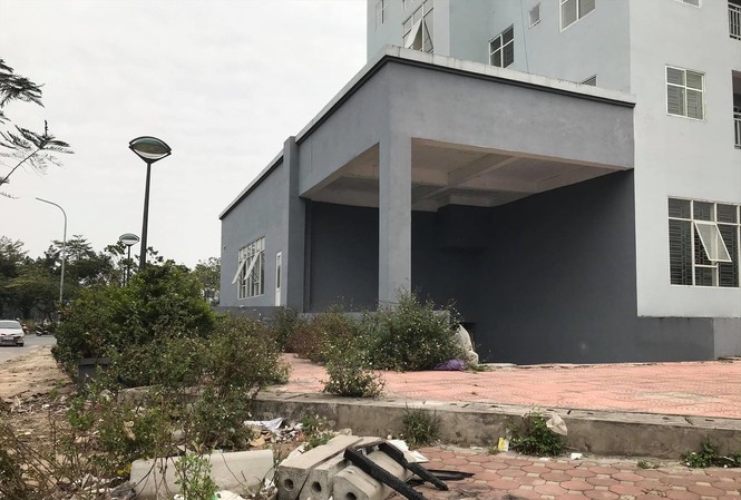 Ký túc xá nghìn tỷ đồng thành khu ổ chuột! Rác thải, cây dại bủa vây chung cư tái định cư khu vực đường Tân Mai (phường Hoàng Văn Thụ, quận Hoàng Mai). Ảnh: Trường Phong