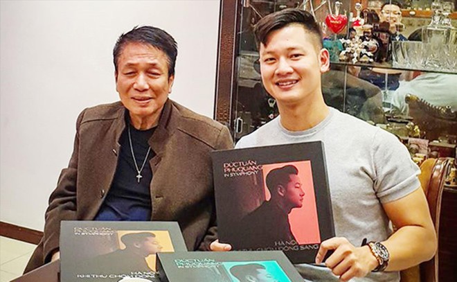 Đức Tuấn - Chút niềm vui cho âm nhạc tử tế Đức Tuấn và Phú Quang trong buổi giới thiệu album Đức Tuấn- Phú Quang Symphony