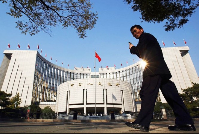 Thương chiến Mỹ - Trung lên nấc thang mới Trụ sở PBOC ở Bắc Kinh. Ảnh: SCMP