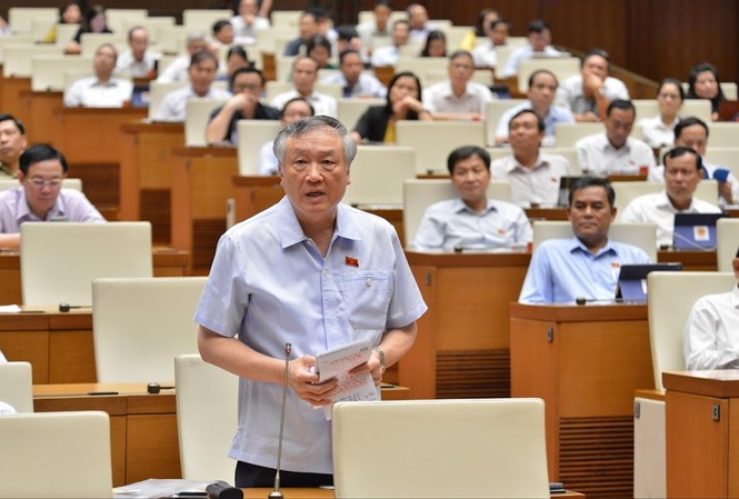 Đại biểu tranh luận gay gắt, Chánh án TAND Tối cao lên tiếng vụ án Hồ Duy Hải Chánh án TAND Tối cao Nguyễn Hòa Bình