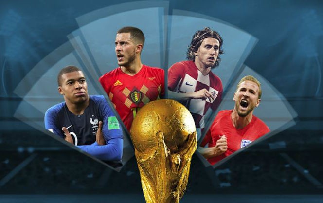 Lịch thi đấu bán kết World Cup 2018: Cân tài cân sức 4 đại diện lọt vào Bán kết World Cup 2018
