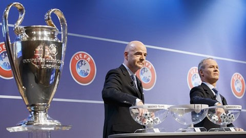 Tối nay bốc thăm vòng 1/8 Champions League Bốc thăm Champions League, 18h00 ngày 17/12