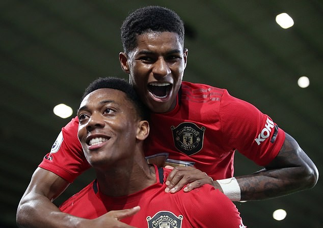 Lịch thi đấu Ngoại hạng Anh hôm nay: Chờ M.U mở hội Martial và Rashford đã ghi được 4 bàn thắng cho M.U.