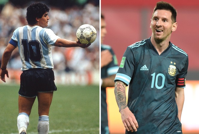 Con trai Maradona đòi Messi treo áo số 10 ở Barca và Argentina Con trai Maradona đòi Messi treo áo số 10 ở Barca và Argentina