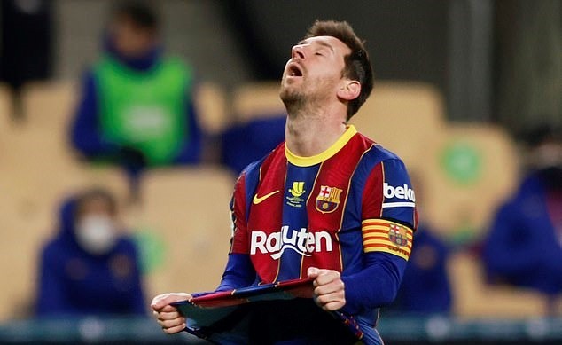 Messi nhận án phạt nhẹ, Barcelona vẫn một mực kháng cáo Lionel Messi tỏ ra thất vọng trong trận đấu với Bilbao.