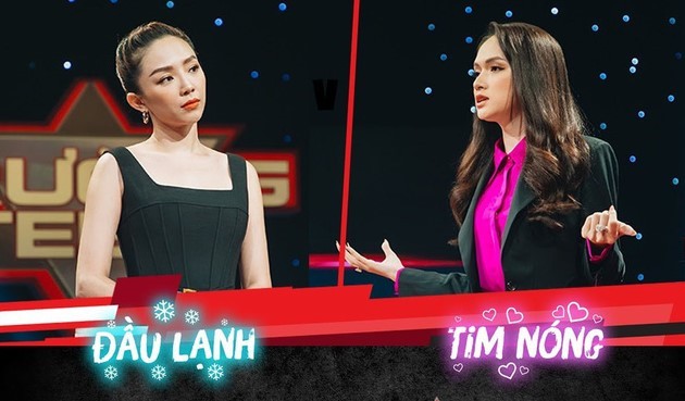 Hương Giang đối đầu với Tóc Tiên tranh biện quyết liệt về ‘Tim nóng - Đầu lạnh’ Hương Giang đối đầu với Tóc Tiên tranh biện quyết liệt về ‘Tim nóng - Đầu lạnh’