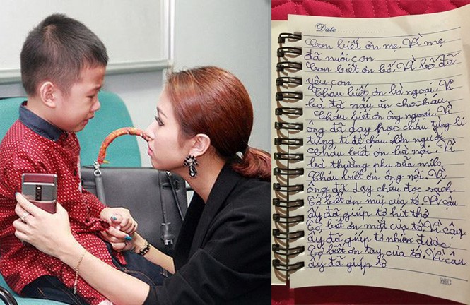 Bức thư xúc động của con trai Vân Hugo khiến nhiều cha mẹ thức tỉnh Bức thư xúc động của con trai Vân Hugo khiến nhiều cha mẹ thức tỉnh