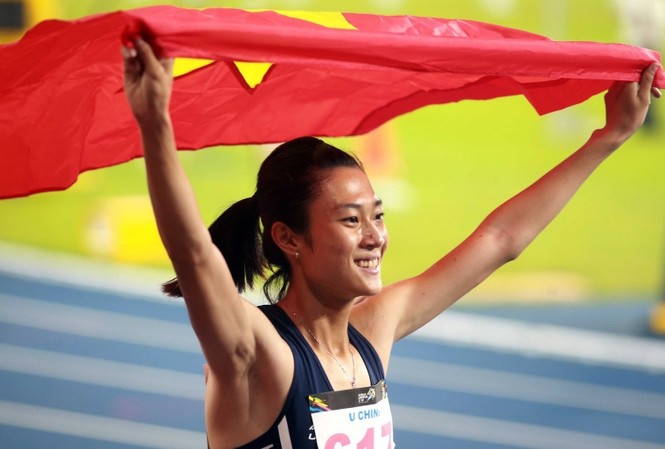 'Nữ hoàng' Lê Tú Chinh sáng cửa đoạt vàng SEA Games Lê Tú Chinh sáng cửa đoạt vàng SEA Games
