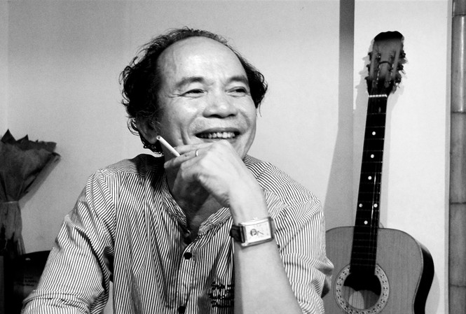 Ra sách và triển lãm nhớ Nguyễn Trọng Tạo Chân dung độc đáo của Nguyễn Trọng Tạo được Nguyễn Đình Toán chụp