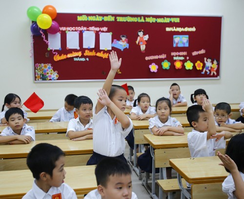 Học sinh giảm tải, giáo viên có bị tăng tải? Từ năm 2020-2021 sẽ thực hiện chương trình GDPT mới đối với lớp 1 trên toàn quốc
ảnh: Như Ý