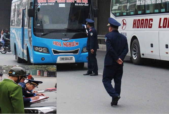 Cảnh sát, Thanh tra hóa trang xử lý xe rùa bò ở Hà Nội Các lực lượng chức năng xử lý xe “rùa bò” bắt khách dịp Tết Dương lịch