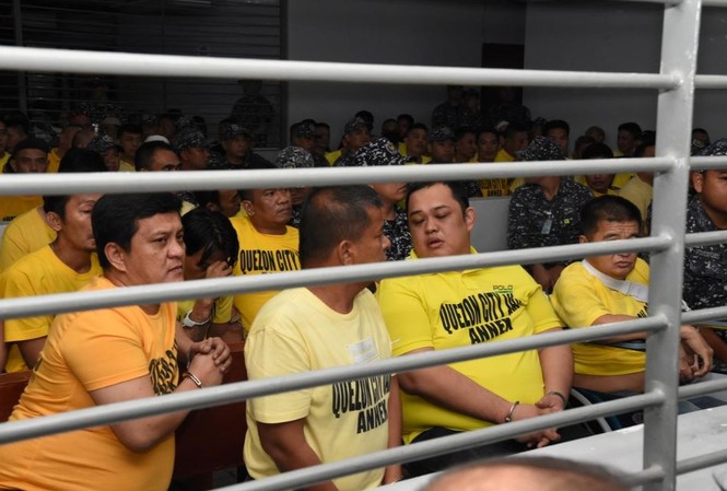Philippines ra phán quyết về vụ thảm sát 57 người Thành viên gia đình Ampatuan bị xét xử cùng các can phạm khác
ảnh: Reuters