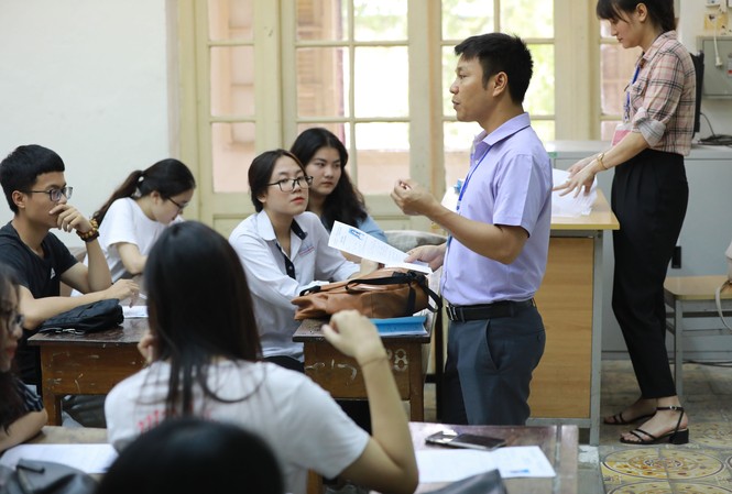 Trường đại học linh hoạt tuyển sinh Trong phòng thi tốt nghiệp THPT Quốc gia 2019 ảnh: Hồng vĩnh