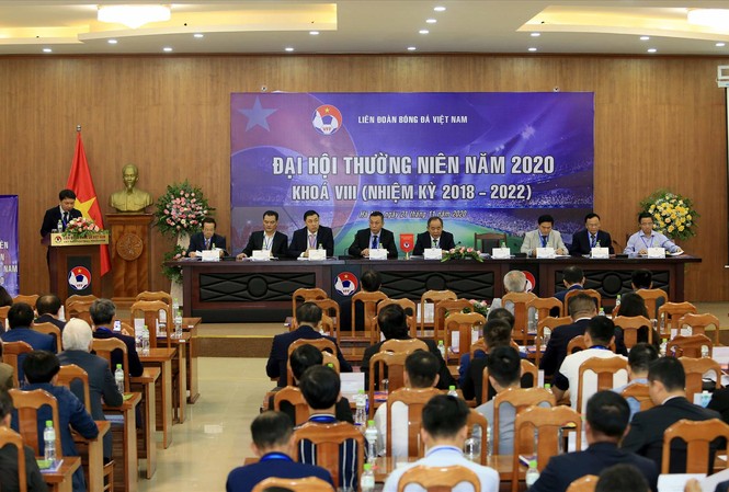 Ai chỉ đạo 'đóng cửa' đại hội VFF? Đại hội VFF đóng cửa với báo chí vì khác với các liên đoàn thể thao khác của Việt Nam? Ảnh: Anh Tú