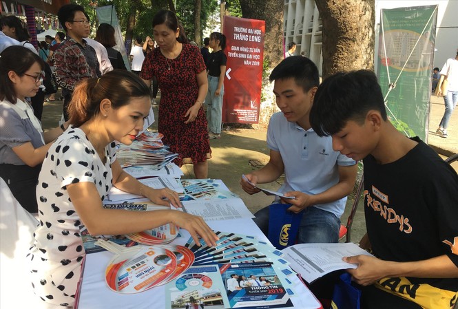 Mở rộng cách thức tuyển sinh: Cuộc đua có vì chất lượng? Mùa tuyển sinh 2020 sẽ có nhiều điểm mới so với những năm trước Ảnh: Nghiêm Huê