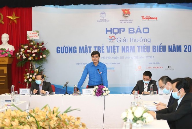 Công bố 20 đề cử: Lan tỏa nỗ lực cống hiến Anh Bùi Quang Huy, Ủy viên dự khuyết T.Ư Đảng, Bí thư Thường trực T.Ư Đoàn phát biểu tại cuộc họp báo ngày 22/2ẢNH: NHƯ Ý