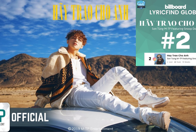Sơn Tùng M-TP trở thành nghệ sĩ Việt đầu tiên lọt vào hai bảng xếp hạng Billboard Sơn Tùng M-TP trở thành nghệ sĩ Việt đầu tiên lọt vào hai bảng xếp hạng Billboard