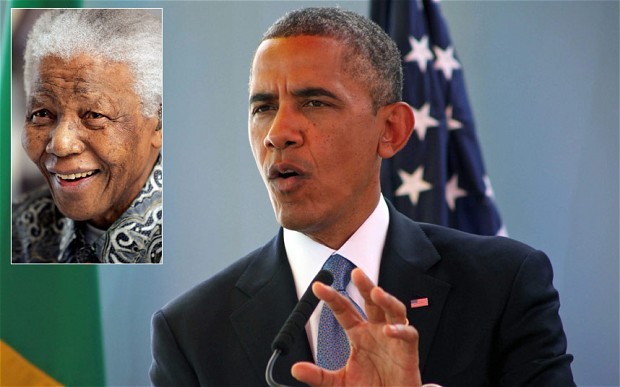 Tổng thống Obama: Nelson Mandela, con người vĩ đại của lịch sử Ông Obama bày tỏ thương tiếc sâu sắc trước sự ra đi của Nelson Mandela