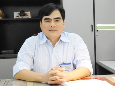 Thẩm mỹ viện Cát Tường chưa được kiểm tra vì… quá nhiều cơ sở Ông Hoàng Trọng - Chánh Văn phòng HĐND- UBND quận Hai Bà Trưng trao đổi với báo Tiền Phong chiều 24/10. Ảnh: Tuấn Nguyễn