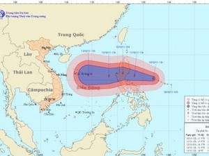 Bão Nari mạnh cấp 11 hoạt động ở gần Biển Đông Bão Nari mạnh cấp 11 hoạt động ở gần Biển Đông