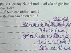 Choáng váng đề Toán ‘tảo hôn’ Choáng váng đề Toán ‘tảo hôn’