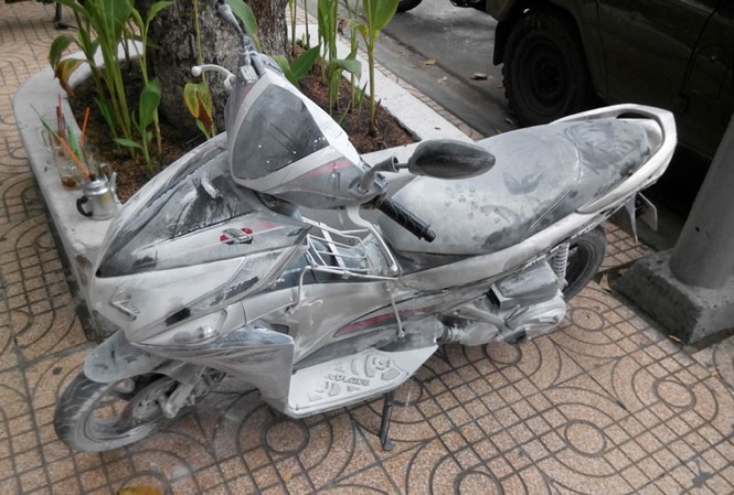 Xe Air Blade phát nổ lớn, bốc cháy dữ dội Xe Air Blade phát nổ lớn, bốc cháy dữ dội