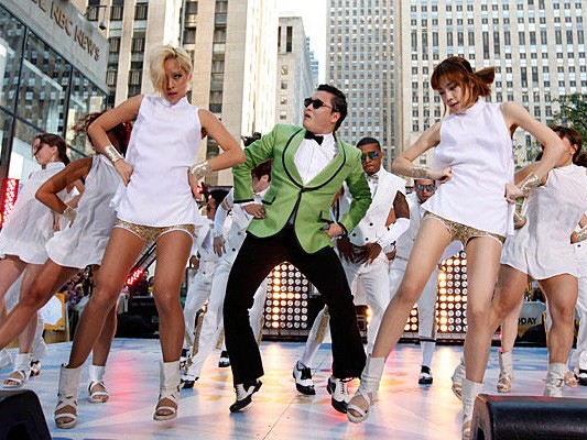 Gangnam Style, điệu nhảy kết nối Gangnam Style, điệu nhảy kết nối