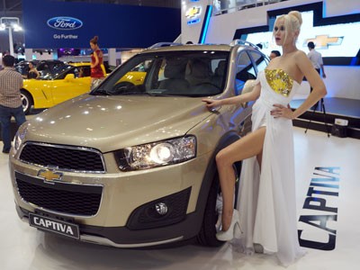 GM ra mắt Chevrolet Captiva mới GM ra mắt Chevrolet Captiva mới