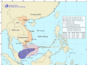 Bão số 1 có khả năng suy yếu thành áp thấp nhiệt đới Bão số 1 có khả năng suy yếu thành áp thấp nhiệt đới