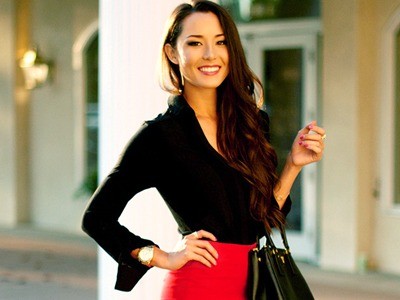 Diện đồ công sở đẹp như 'hot blogger' Jessica R Diện đồ công sở đẹp như 'hot blogger' Jessica R