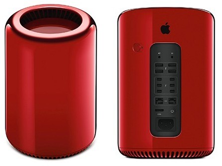 Mac Pro màu đỏ giá 1,2 tỷ đồng Mac Pro màu đỏ giá 1,2 tỷ đồng