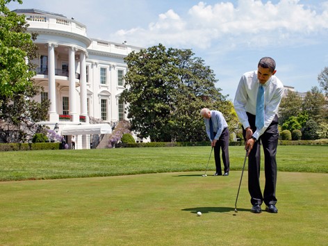 Chính phủ đóng cửa, Tổng thống Obama không chơi golf Chính phủ đóng cửa, Tổng thống Obama không chơi golf