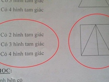 Những bài Toán khiến học sinh 'đau đầu' Những bài Toán khiến học sinh 'đau đầu'