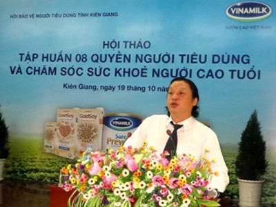 Vinamilk tư vấn chăm sóc sức khoẻ cho Người cao tuổi Kiên Giang Vinamilk tư vấn chăm sóc sức khoẻ cho Người cao tuổi Kiên Giang