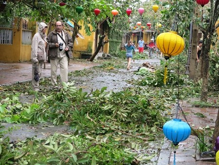 Di sản Hội An tan hoang sau bão Di sản Hội An tan hoang sau bão