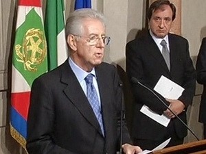 Ông Mario Monti thành thủ tướng tạm quyền Italy Ông Mario Monti, thủ tướng tạm quyền Italy