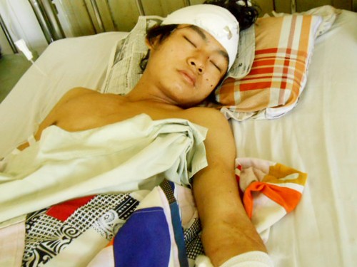 Nước mắt gã trai truy sát chủ tiệm vàng Nước mắt gã trai truy sát chủ tiệm vàng