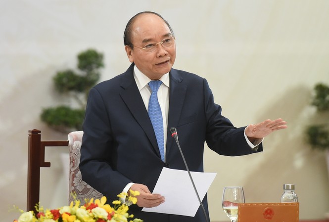 Thủ tướng Nguyễn Xuân Phúc - Ảnh: VGP/Quang Hiếu 
