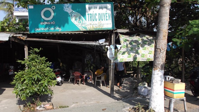 Xưng là công an, đánh người, đập quán Quán cà phê Trúc Duyên nơi xảy ra sự việc