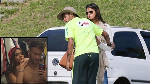 Neymar bị bồ cũ phá bĩnh Neymar thăng hoa nhờ nối lại tình xưa với Bruna
