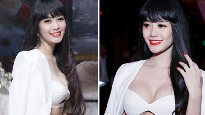 Linh Chi: 'Nâng ngực để công việc thuận lợi hơn' Linh Chi: 'Nâng ngực để công việc thuận lợi hơn'