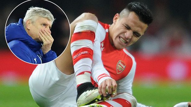 Arsenal mất Alexis Sanchez ở derby London Alexis Sanchez có dấu hiệu bị quá tải