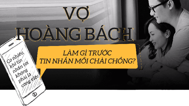 Vợ Hoàng Bách làm gì trước tin nhắn mồi chài chồng Vợ Hoàng Bách làm gì trước tin nhắn mồi chài chồng