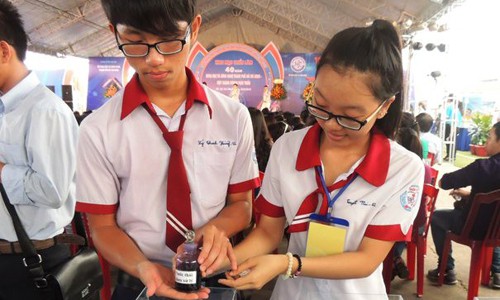 Bỏ cộng điểm ưu tiên vào lớp 10: Trả các cuộc thi về đúng nghĩa Việc học nghề trong trường THCS chủ yếu là để lấy điểm cộng vào lớp 10 (ảnh minh họa)