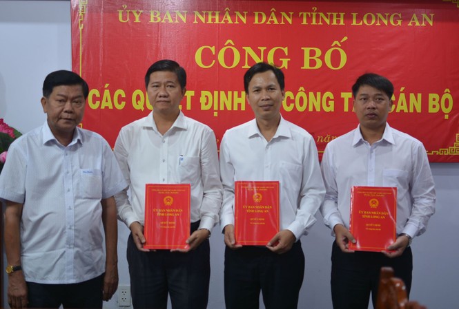 Nhân sự mới Long An, Quảng Ninh, Hà Tĩnh Nhân sự mới Long An, Quảng Ninh, Hà Tĩnh