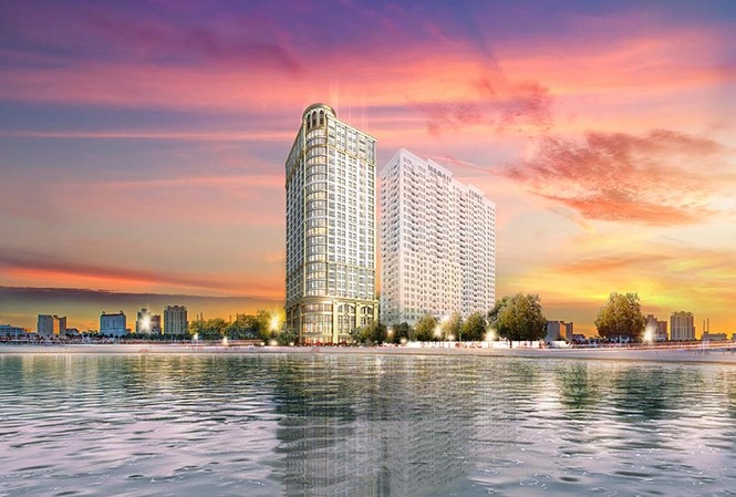 Ðại gia Ðường 'Bia' và hai tổ hợp khách sạn dát vàng 24k chưa từng có Khách sạn Hà Nội Golden Lake phủ vàng từ chân đế tới nóc sẽ khánh thành vào tháng 12/2019